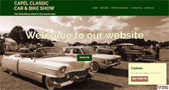 Desktop Screenshot of capelcarshow.com